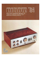 Luxman L81-Brochure